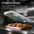 Thumbnail image #3 for Eagle RedHots 54-Inch Single High-Watt Unlighted Strip Heat Lamp with Rod-Type Element, 208V