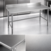 Thumbnail image #3 for Eagle Spec-Master 60-Inch x 24-Inch Stainless Steel Work Table with 4-1/2-Inch Backsplash