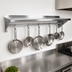 Thumbnail image #3 for John Boos Stallion 108-Inch Wall-Mounted Stainless Steel Pot Rack Shelf