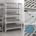 Thumbnail image #4 for Cambro Camshelving Premium 60-Inch Long x 21-Inch Deep x 84-Inch High 5-Tier Vented Stationary Starter Polymer Shelving Unit