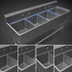 Thumbnail image #3 for John Boos Pro-Bowl 4-Compartment Stainless Steel Sink with 16
