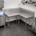 Thumbnail image #3 for John Boos Pro-Bowl L-Shaped Clean Corner Dish Table, 60