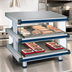 Thumbnail image #3 for Hatco Glo-Ray Designer Slant Dual Shelf Countertop Merchandising Display Warmer, 36-Inch, 2.44 kW, NEMA L14-20P