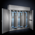 Thumbnail image #3 for Baxter PW3S Triple-Wide Roll-In Proofer Cabinet, 40.5-Inch Deep, 2-Door, Floorless, Stainless Steel