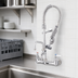 Thumbnail image #3 for T&S Brass EasyInstall Mini Pre-Rinse Unit with 8-Inch Wall Mount and 8-Inch Swing Nozzle