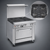 Thumbnail image #3 for Southbend Ultimate 24-Inch Gas Restaurant Range with 4 Open Burners and Space Saver Oven