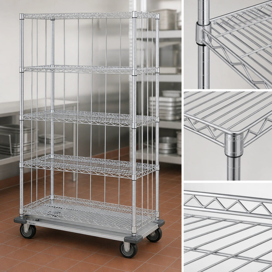 Five Wire Shelves