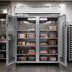 Thumbnail image #3 for Continental Refrigerator 2FENSSGD Extra-Wide Two-Section Reach-in Freezer with Full-Height Glass Doors, 50 cu. ft.