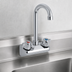Thumbnail image #3 for Vollrath 2613 Splash-Mounted Gooseneck Faucet for 141-0 Style Sinks