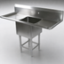 Thumbnail image #3 for John Boos Pro-Bowl 1-Compartment Stainless Steel Drainboard Sink with 18 x 24 x 14 Bowl