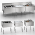 Thumbnail image #3 for Eagle Group 2200 Series Modular Underbar Cocktail Unit, 24 x 24 Inch, 63 lb Ice Capacity