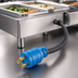 Thumbnail image #3 for Advance Tabco Replacement Cord with NEMA L6-30P Plug for 4- and 5-Well 240V Food Wells