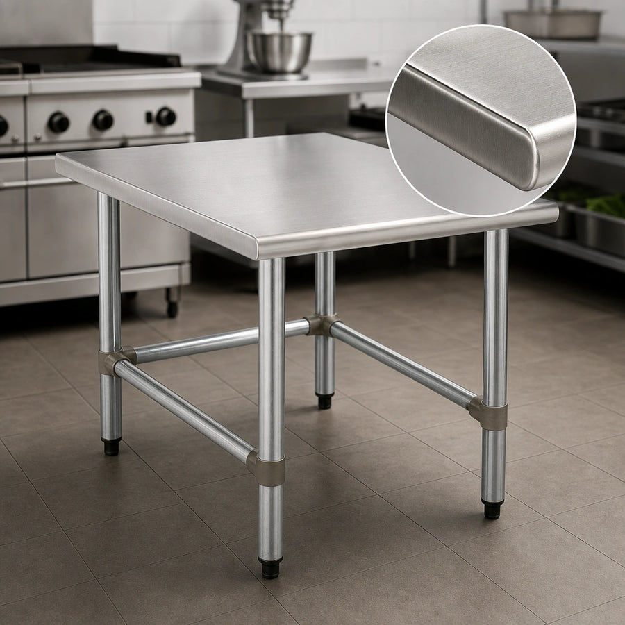 16-Gauge 300-Series Stainless Steel Top
