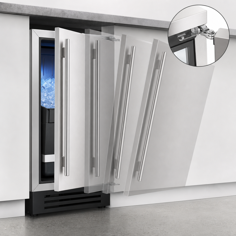 Product image #3 for True Residential 15-Inch ADA Undercounter Clear Ice Machine with 28 lb Bin