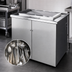 Thumbnail image #3 for Blakeslee BB-1224 Silver Saver Stationary Open-Top Stainless Steel Burnisher System