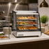 Thumbnail image #4 for Migali Competitor Series Countertop Heated Food Display Case, 26.6-Inch Wide, 4.5 Cu. Ft., Straight Glass Front