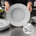Thumbnail image #3 for American Metalcraft Crave Collection Cloud Round Break-Resistant Melamine Serving Bowl, 10 Qt., 16-Inch