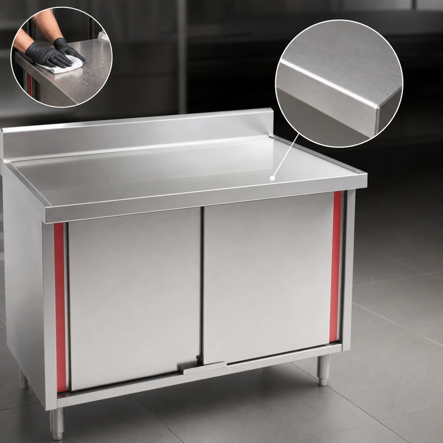 14-Gauge 304 Stainless Steel Top