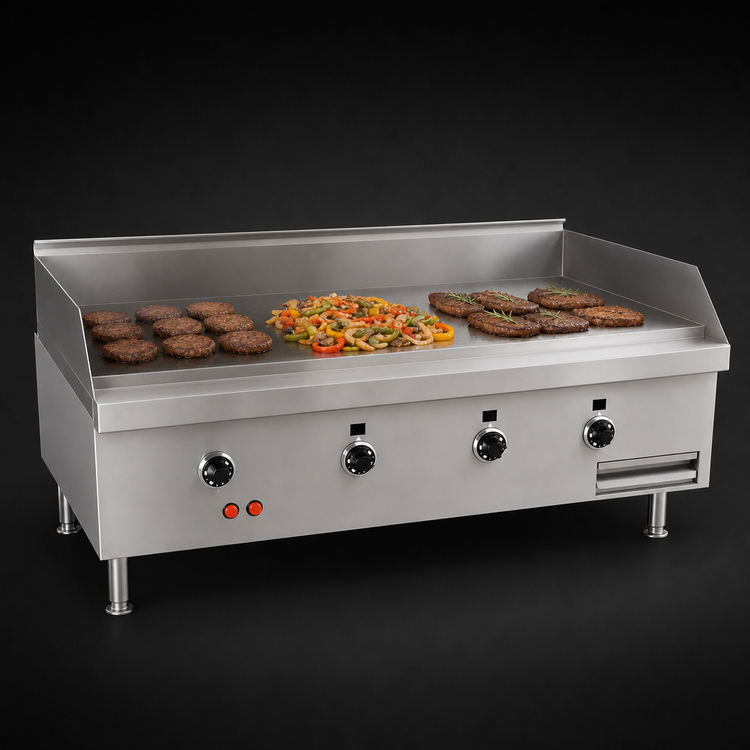 Product image #3 for Southbend HDG-60 Countertop Gas Griddle with 60-Inch x 24-Inch Cooking Surface, 1-Inch Polished Steel Plate