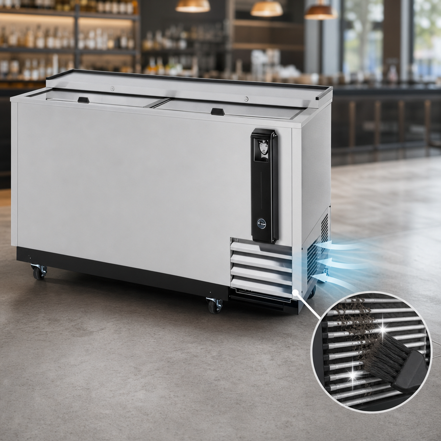 Self-Cleaning Condenser
