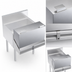 Thumbnail image #3 for Krowne Royal Series 24-Inch Stainless Steel Double Speed Rail Locking Cover