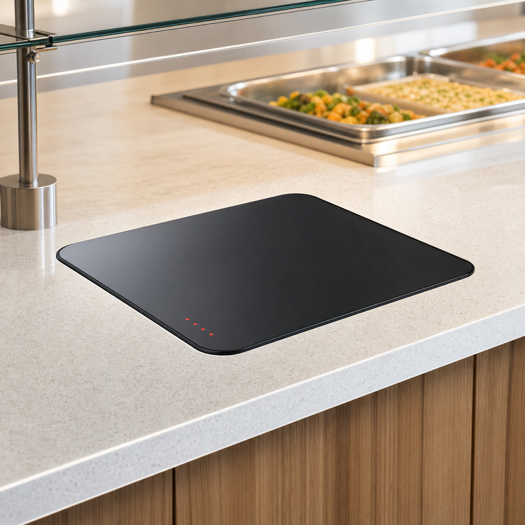 Product image #3 for Vollrath Mirage® Drop-In Induction Buffet Warmer, Black Ceramic Glass, 300W