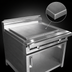 Thumbnail image #3 for Titan 60-Inch Heavy-Duty Gas Plancha Top Range with Cabinet Base and 5/8-Inch Steel Plate