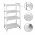 Thumbnail image #4 for Cambro Camshelving Premium 4-Shelf Solid Stationary Starter Shelving Unit, 72