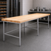 Thumbnail image #3 for John Boos Stainless Steel Baker's Table Frame for 144
