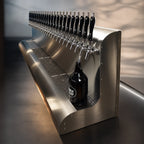 Thumbnail image #3 for Perlick Corporation 4076DN29 87-Inch Wall-Mount Modular Glycol-Cooled Stainless Steel Draft Beer Dispensing Tower, 29 Faucets