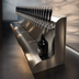 Thumbnail image #3 for Perlick 87-Inch Wall-Mount Modular Glycol-Cooled Draft Beer Dispensing Tower, 29 Faucets