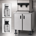 Thumbnail image #3 for Hoshizaki Opti-Serve Stainless Steel Equipment Stand with Flat Top and Locking Doors for DCM-300/500