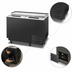 Thumbnail image #4 for Migali Competitor Series 49-1/2-Inch Glass Froster Freezer with Top Sliding Glass Lid, 12.2 Cu. Ft.