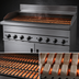 Thumbnail image #3 for Garland G Series 48-Inch Countertop Gas Charbroiler with Ceramic Briquette Heating