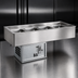 Thumbnail image #3 for Atlas Metal RM-2 2-Pan Self-Contained Cold Food Drop-In Unit
