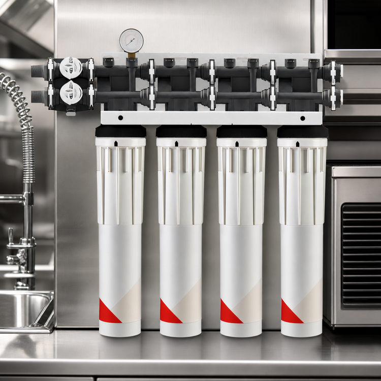 Product image #3 for Everpure QTCR-4 Quad Water Filter System with 4 CTO-QCR2 Cartridges
