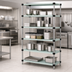 Thumbnail image #3 for 72 in. W x 18 in. D x 86 in. H 5-Shelf 304 Stainless Steel Solid Shelving Starter Kit