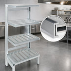 Thumbnail image #3 for Channel Manufacturing ECC2442 Aluminum 4-Inch E-Channel Cantilever Shelf, 39.375 x 24 x 2.5 Inches