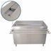 Thumbnail image #3 for BK Resources 72 Inch x 30 Inch Stainless Steel Self-Serve Beverage Counter with Urn Trough and Drop Shelf
