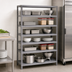 Thumbnail image #3 for Quantum Heavy Duty 7-Shelf Stationary Wire Shelving Unit, 36 x 18 x 39 Inches