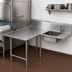 Thumbnail image #3 for John Boos Pro-Bowl L-Shaped Soiled Landing Dishtable with 20