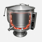 Thumbnail image #3 for Crown EP-40F 40 Gallon Electric Full Jacketed Stationary Kettle