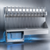 Thumbnail image #3 for Kronos 12-Faucet Wall-Mount Glycol-Cooled Draft Tower with Integrated Drip Tray and Glass Rinser