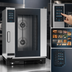 Thumbnail image #3 for ChefTop MIND.Maps Plus Gas Countertop Combi Oven, 10 Full-Size Pan Capacity, Left-Hand Opening