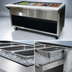 Thumbnail image #3 for Advance Tabco Triumph Supreme Heavy Duty 5-Pan Ice-Cooled Serving Counter with Enclosed Stainless Steel Base