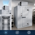 Thumbnail image #3 for Kolpak Polar-Pak Indoor Walk-In Freezer with Top-Mounted Self-Contained Refrigeration