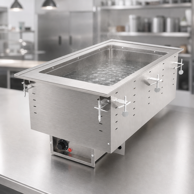 Product image #3 for Vollrath Drop-In Electric Hot Food Well with Single Full-Size Insulated Wet Well and Auto-Fill