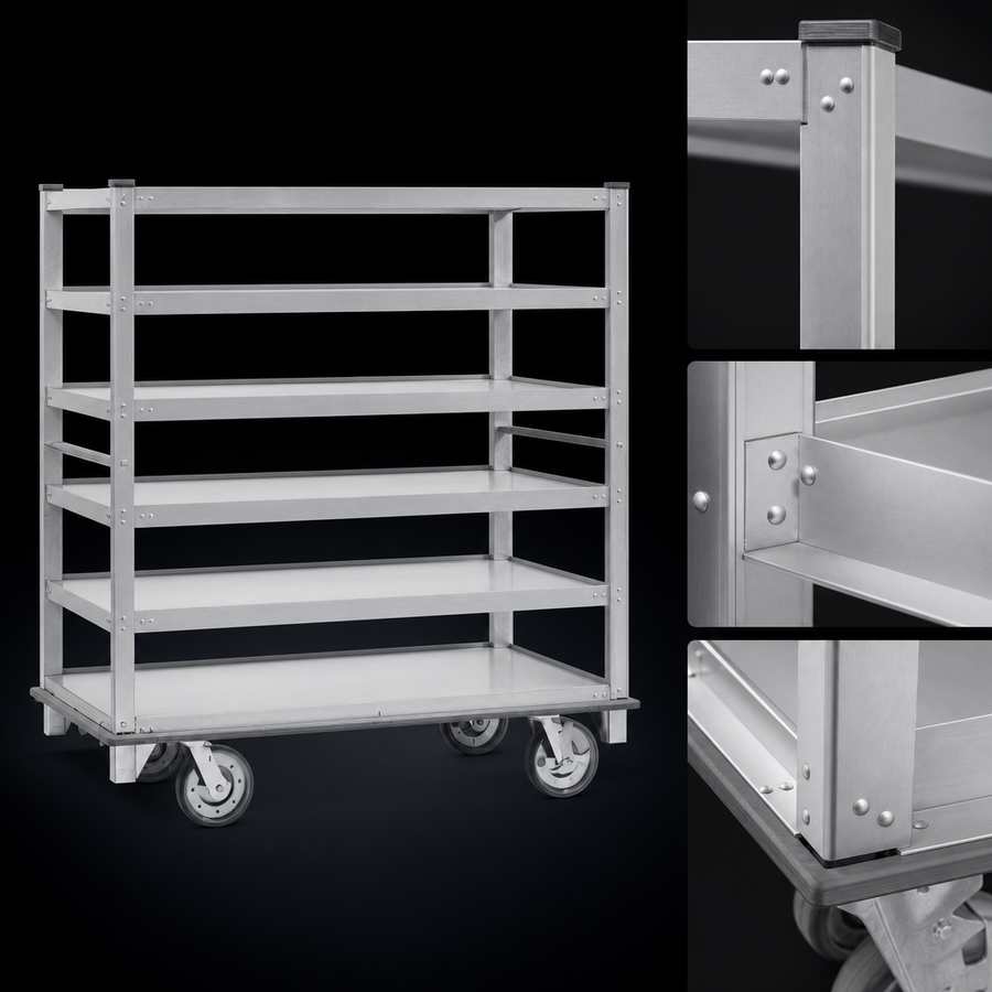 Riveted Structural Aluminum Framework