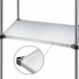 Thumbnail image #3 for Metro Super Erecta 48 x 24 Inch Solid Galvanized Shelf with Raised Ship's Edge