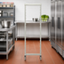 Thumbnail image #3 for Cambro Camshelving Premium Series Mobile Post Kit with Rigid Casters, 18-Inch Wide x 67-1/4-Inch High, Speckled Gray